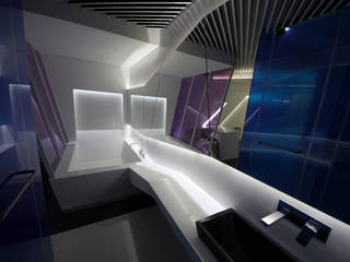 Pure Crystal, Seungmo Lim Seungmo Lim Modern style bathrooms