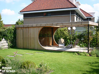 Vakantiehuis in eigen tuin, House of Green House of Green Jardin moderne