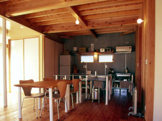 SOIL CUBE, 稲吉建築企画室 稲吉建築企画室 Eclectic style dining room