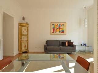 Progetto residenziale | Mq. 130 | Roma | Quartiere Trieste - 2010, ar architetto roma ar architetto roma Modern Living Room