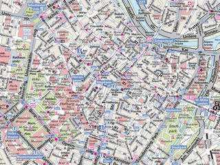 Wien EXTRATAPETE Gewerbeflächen citymap,stadtplan,tapete,reisen,büro,wohnzimmer,kinderzimmer,Geschäftsräume & Stores