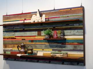 빠렛트 선반, Gemma Art Company Gemma Art Company Industriale Wohnzimmer