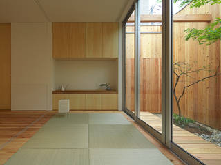 House of Nishimikuni, arbol arbol Salas de estar modernas