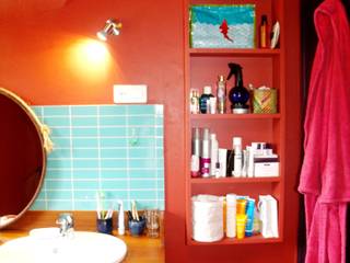 Salle de bains, la menuis' la menuis' Eclectic style bathroom