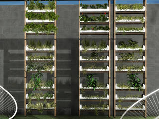 JARDINERA VERTICAL, gOO Arquitectos gOO Arquitectos