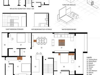 Studio An-V-Thot Architects Pvt. Ltd. Casas minimalistas
