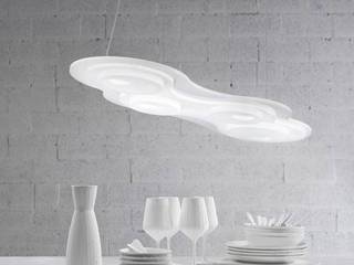 Collezione di lampade GLACIER, Vrola Design Vrola Design モダンデザインの リビング