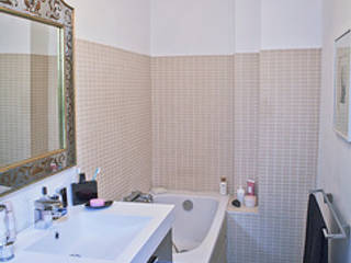 Appartement Batignolles, Priscilla Martin Priscilla Martin Modern Banyo