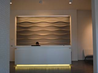 inwool-jersey, archbcstudio archbcstudio Moderner Flur, Diele & Treppenhaus