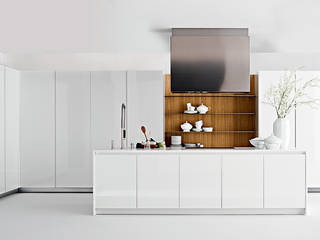 Cocina con puertas escamoteables , MargeStudio MargeStudio Cucina moderna