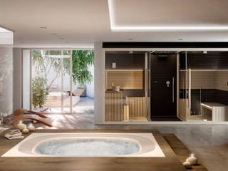 ENJOY, jacuzzi jacuzzi Kamar mandi: Ide desain interior, inspirasi & gambar Sinks