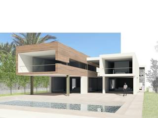 Casa Cabo Roig, Alicante Arquitectura y Urbanismo SLP Alicante Arquitectura y Urbanismo SLP Moderne huizen