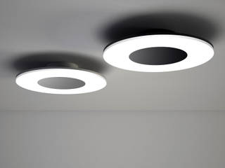 Collection Design DISCOBOLO - Suspension & Plafonnier LED , PELECTRA LUMINAIRES PELECTRA LUMINAIRES Modern houses