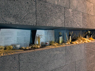 The Lava Stone Restaurant: product displays Ranieri Pietra Lavica Gewerbeflächen