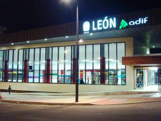 Estación provisional de alta velocidad en León, URBAQ arquitectos URBAQ arquitectos