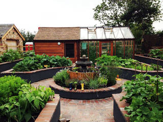 Kitchen Garden, Wirral, Native Landscape Design Native Landscape Design Landelijke