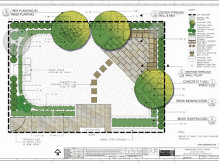 Yorkstone Garden , Native Landscape Design Native Landscape Design Garten im Landhausstil