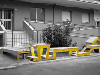 Strip-tease, a.b. - Ander Barandiaran a.b. - Ander Barandiaran Minimalist style garden