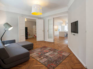 living room INpuls interior design & architecture Salas de estar modernas