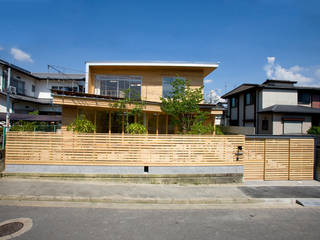 山月荘／House moon over a mountain, 松下建築設計 一級建築士事務所／Matsushita Architects 松下建築設計 一級建築士事務所／Matsushita Architects Eclectische huizen