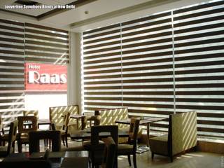 Zebra Window Blinds / Shades, Louverline Blinds Louverline Blinds Azjatycki salon