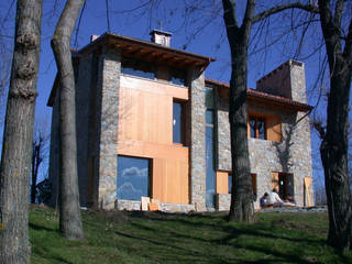 casa nel paesaggio, mmkm architetture mmkm architetture Casas