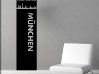 Wandtattoos skylines, Wandkleber Wandkleber