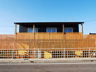 連格子のある家, Atelier繁建築設計事務所 Atelier繁建築設計事務所 Modern houses