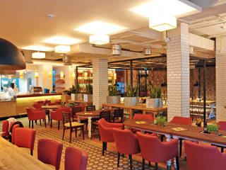 Alex Restaurant The Squaire, P&M furniture P&M furniture Commercial spaces