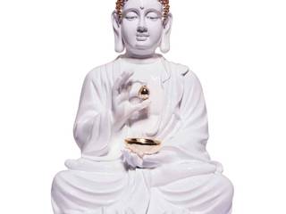 Yoga Studio Decor - Zen Buddha Polystone Statue, M4design M4design Các phòng khác