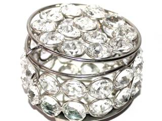 Crystal Beaded Trinket /Jewelry Box, M4design M4design Miejsce przechowywania
