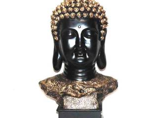 Polyresin Buddha Face Sculptue, M4design M4design Other spaces