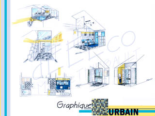 Salle de Jeux "Graphique Urbain", dEEEco dEEEco 視聽室