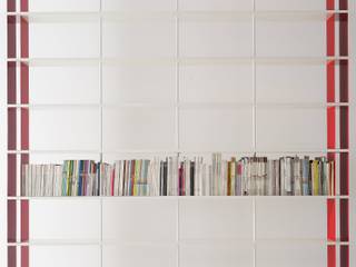 Modular bookcase SKAFFA, Piarotto.com - Mobilie snc Piarotto.com - Mobilie snc Modern living room Wood-Plastic Composite