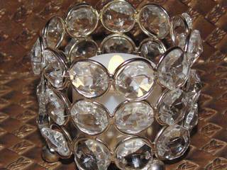 Round Crystal Tealight Holder/ Holiday Gifts, M4design M4design Maisons asiatiques