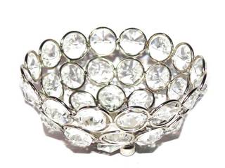 Crystal Decorative Bowl/ Table Decor Gifts, M4design M4design Dapur Gaya Asia