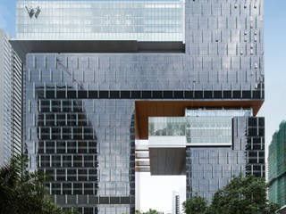 W Guangzhou Hotel & Residences, Rocco Design Architects Limited Rocco Design Architects Limited Espaços comerciais
