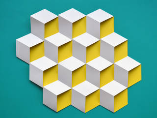 Modules cubes, Anne-Lise Vernejoul Anne-Lise Vernejoul Fotos de Decoración y Diseño de Interiores