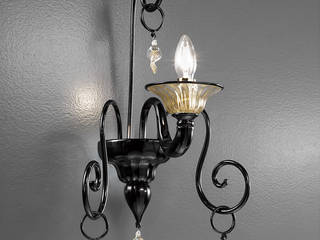 ​Blown Murano glass wall lamp. , Vetrilamp Vetrilamp Mais espaços
