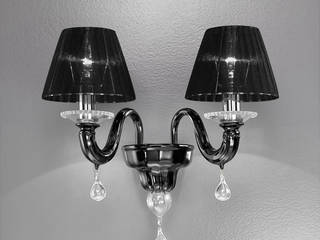 ​Blown Murano glass wall lamp. , Vetrilamp Vetrilamp Mais espaços
