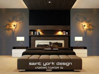 LUMINAIRES DESIGN, SAINT YORK DESIGN SAINT YORK DESIGN Slaapkamer Verlichting