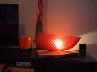 Lampada Red Dragonfly, CatturArti design Lab CatturArti design Lab Minimalist living room