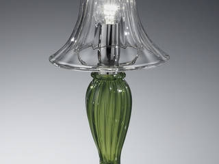 Murano glass table lamps, Vetrilamp Vetrilamp Kunst Kunstobjekte