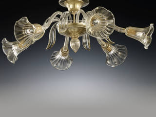 Ceiling Murano glass lamps, Vetrilamp Vetrilamp Other spaces