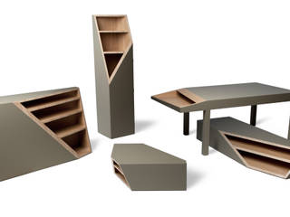 “CUTLINE" for Smoothplane, Alessandro Busana Designstudio Alessandro Busana Designstudio Living roomCupboards & sideboards