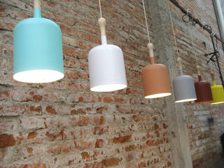 Tool Lamp, Natural Urbano Natural Urbano Quartos modernos