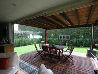 TERRAZA AJUSCO, Capitel Arquitectura Capitel Arquitectura Modern balcony, veranda & terrace