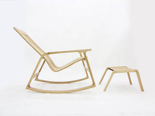 Kinetic Line_Rocking Chair, ARTIZAC ARTIZAC Livings de estilo moderno