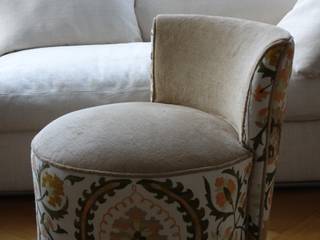 upholstery work armchair, Strigo GmbH Strigo GmbH Modern Living Room
