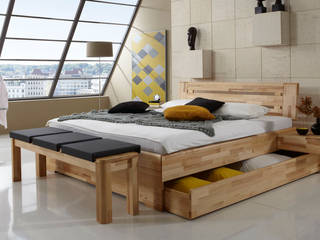 Betten, Massive Naturmöbel Massive Naturmöbel BedroomBeds & headboards